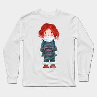 Winter Girl Long Sleeve T-Shirt